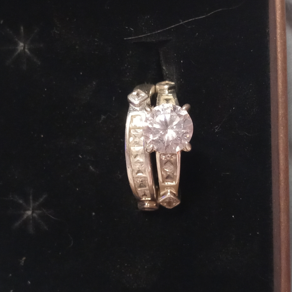 Cz wedding set